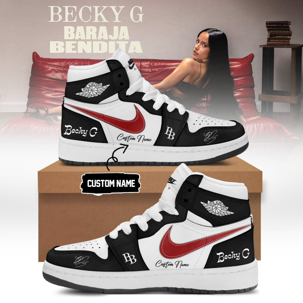 Becky G “Baraja Bendita” Album 2026 Limited Edition Custom Air Jordan 1 Shoes Becky G “Baraja Bendita” Album 2026 Limited Edition Custom Air Jordan 1 Shoes