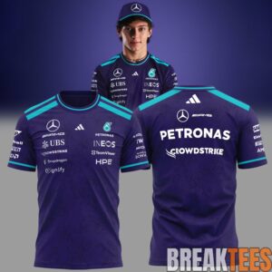 AMG Petronas F1 Team 2026 Vanda Bloom Limited Edition T-Shirt 1