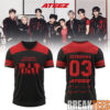 Ateez BAD signed Hockey Jersey