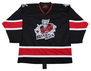 Albany River Rats 1990s Retro Hockey Jersey