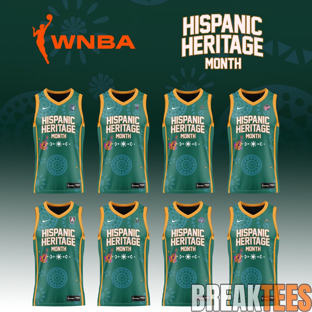 All Teams WNBA x Hispanic Heritage Month Limited Edition Jersey All Teams WNBA x Hispanic Heritage Month Limited Edition Jersey
