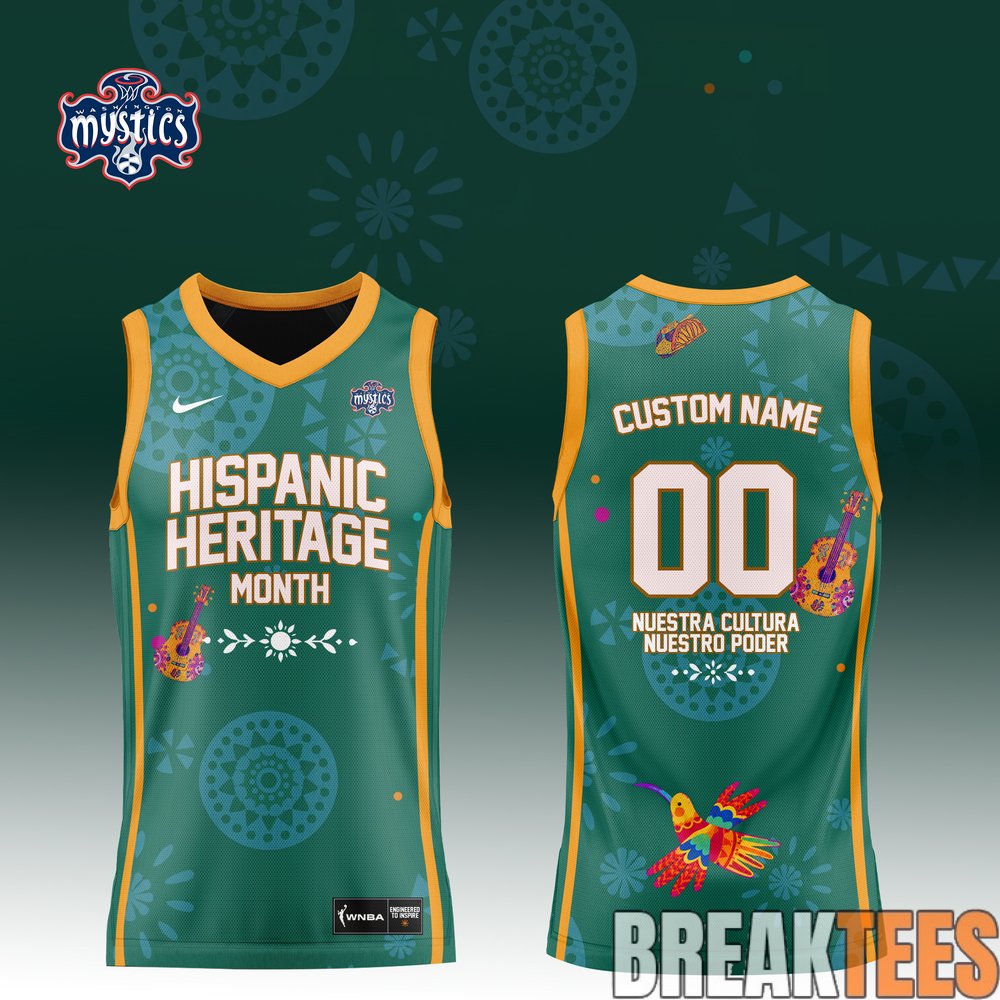 All Teams WNBA x Hispanic Heritage Month Limited Edition Jersey All Teams WNBA x Hispanic Heritage Month Limited Edition Jersey