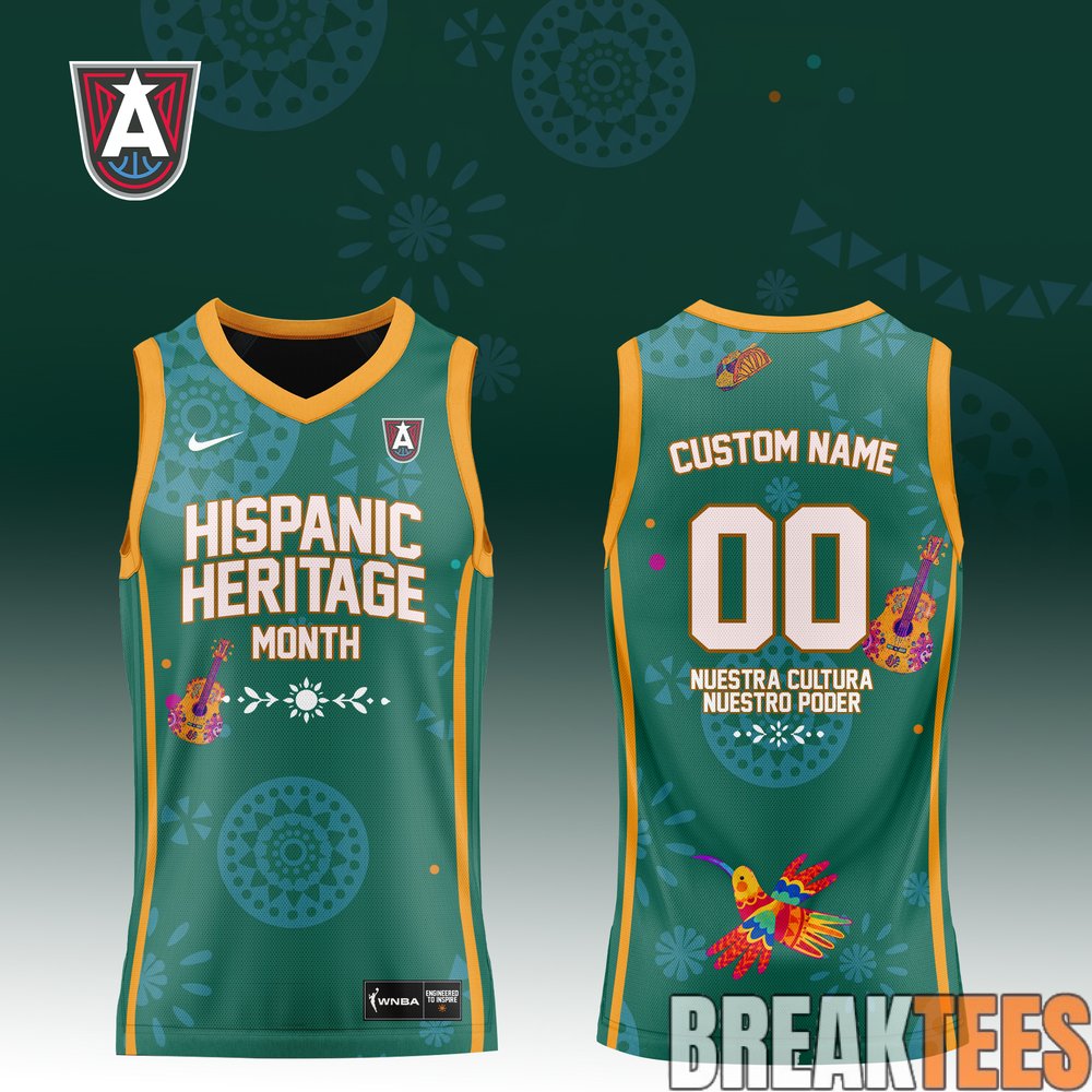 All Teams WNBA x Hispanic Heritage Month Limited Edition Jersey All Teams WNBA x Hispanic Heritage Month Limited Edition Jersey
