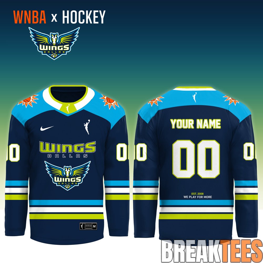All Teams WNBA x Jersey Hockey Limited Edition Jersey All Teams WNBA x Jersey Hockey Limited Edition Jersey