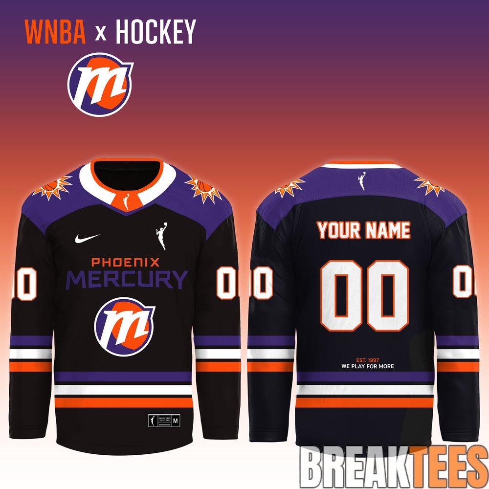 All Teams WNBA x Jersey Hockey Limited Edition Jersey All Teams WNBA x Jersey Hockey Limited Edition Jersey