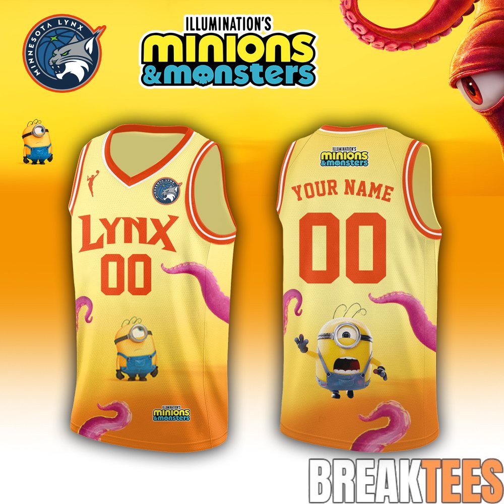 All Teams WNBA x Minions and Monsters 2026 Limited Edition Jersey All Teams WNBA x Minions and Monsters 2026 Limited Edition Jersey