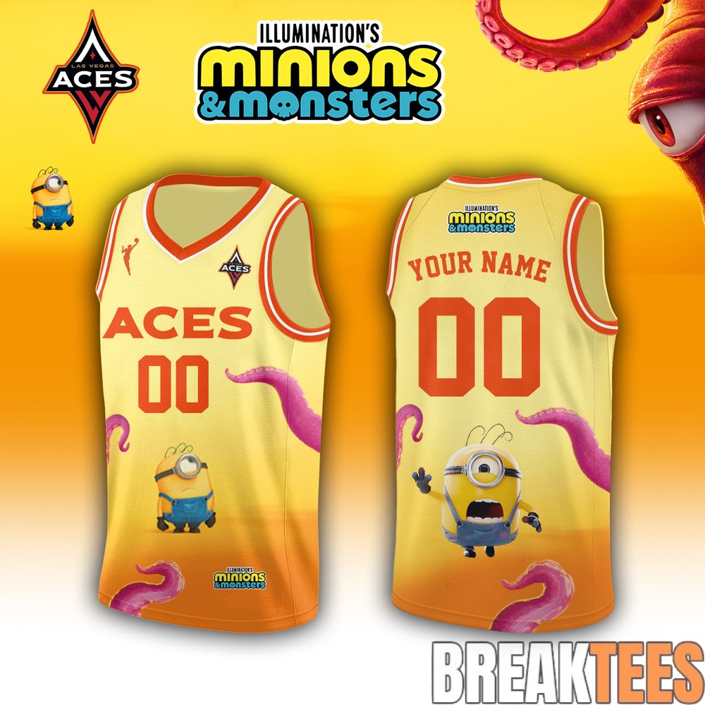 All Teams WNBA x Minions and Monsters 2026 Limited Edition Jersey All Teams WNBA x Minions and Monsters 2026 Limited Edition Jersey