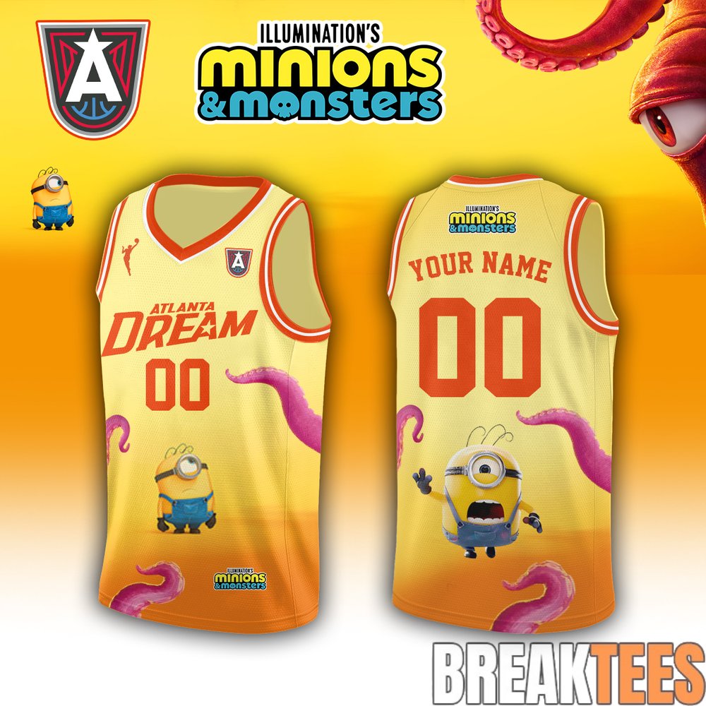 All Teams WNBA x Minions and Monsters 2026 Limited Edition Jersey All Teams WNBA x Minions and Monsters 2026 Limited Edition Jersey