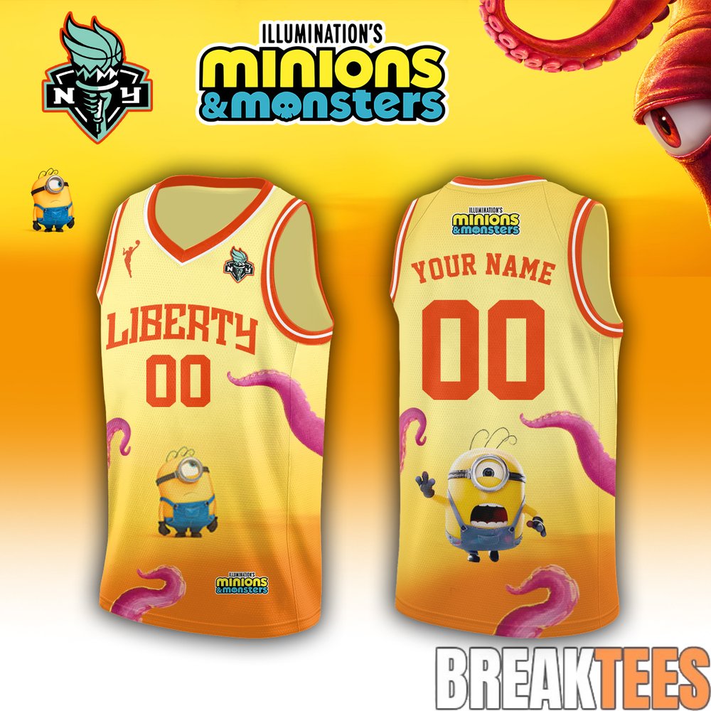 All Teams WNBA x Minions and Monsters 2026 Limited Edition Jersey All Teams WNBA x Minions and Monsters 2026 Limited Edition Jersey