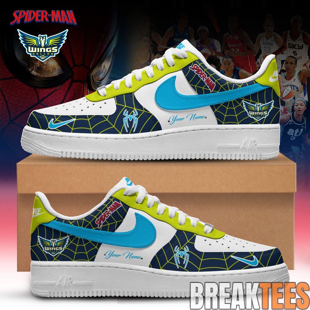 All Teams WNBA x Spider-Man Custom Air Force 1 Shoes All Teams WNBA x Spider-Man Custom Air Force 1 Shoes