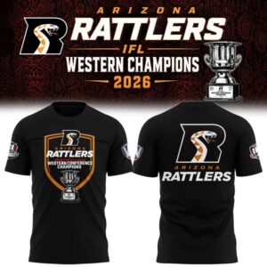 Arizona Rattlers 2026 Western Conference Champions T-Shirt