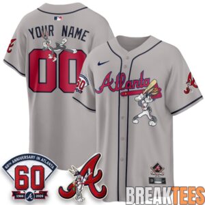 Atlanta Braves x Bunny Premier Custom Baseball Jersey 1 Atlanta Braves x Bunny Premier Custom Baseball Jersey 1