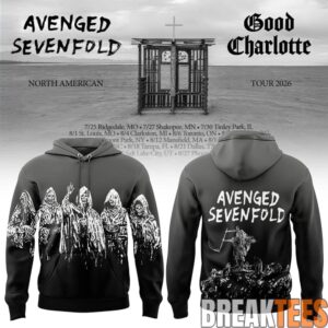 Avenged Sevenfold A7X 2026 North American Tour Hoodie