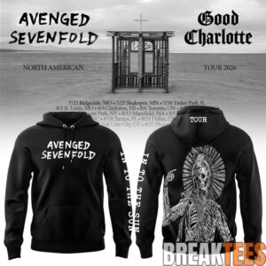 Avenged Sevenfold A7X 2026 North American Tour Hoodie 1