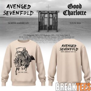 Avenged Sevenfold A7X 2026 North American Tour Sweatshirt