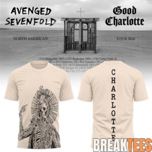 Avenged Sevenfold A7X 2026 North American Tour T-Shirt 1