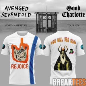 Avenged Sevenfold A7X 2026 North American Tour T-Shirt 4