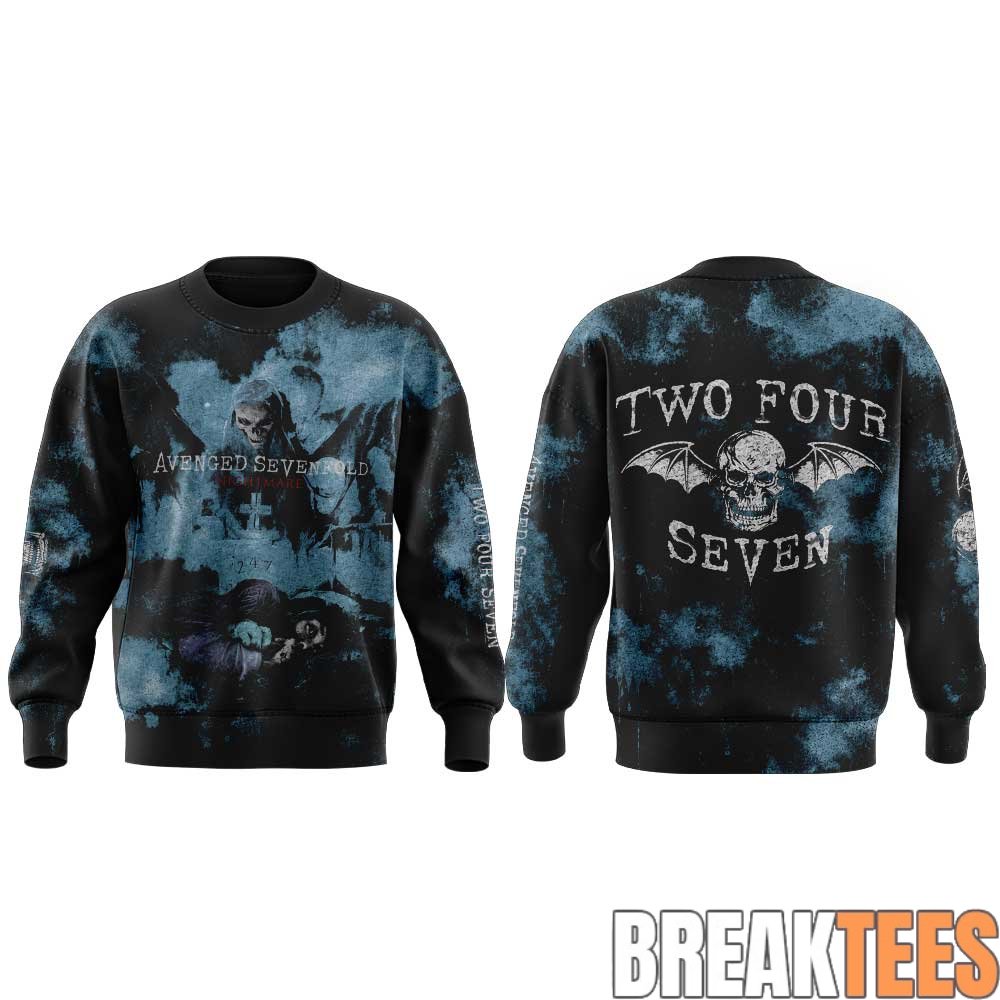 Avenged Sevenfold x 247 Collection Sweatshirt Avenged Sevenfold x 247 Collection Sweatshirt