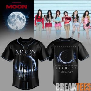BABYMONSTER MOON Eclipse Baseball Jersey