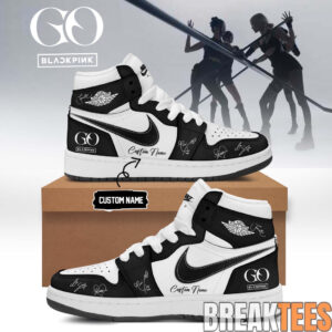 BLACKPINK GO M V Limited Edition Signature Aor Jordan 1 Shoes 2.jpg