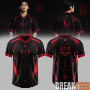 BTS Arirang World Tour 2026 “Beyond The Stage” Football Jersey