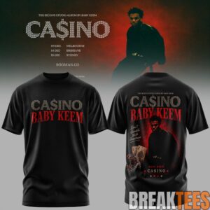 Baby Keem – Ca$ino 2026 Tour T-Shirt 3