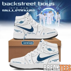 Backstreet Boys – Into The Millennium Tour Limited Edition Signature Custom AJ1 Shoes 3 Backstreet Boys Into The Millennium Tour Limited Edition Signature Custom AJ1 Shoes 4 5VJ6x.jpg