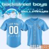 Backstreet Boys ”Into The Millennium” Tour Signature Baseball Jersey – Navy
