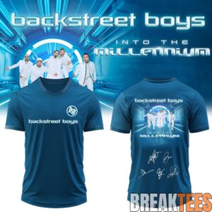 Backstreet Boys ”Into The Millennium” Tour Signature Football Jersey