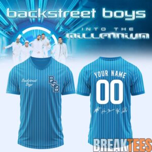 Backstreet Boys Into The Millennium Tour Signature Football Jersey 3 zvdeR.jpg