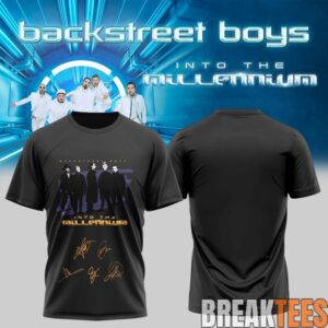 Backstreet Boys ”Into The Millennium” Tour Signature T-Shirt 2D