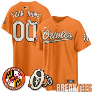 Baltimore Orioles Halloween 2026 Vapor Custom Baseball Jersey 2
