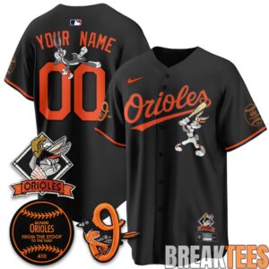 Baltimore Orioles x Bunny Premier Custom Baseball Jersey