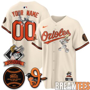 Baltimore Orioles x Bunny Premier Custom Baseball Jersey 2