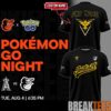 Baltimore Orioles x Pokmon GO Team Mystic 2026 T-Shirt
