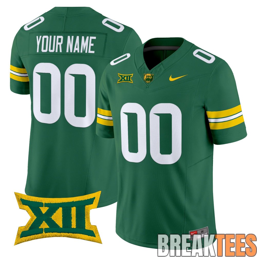 Baylor Bears 2026 Custom Football Jersey Baylor Bears 2026 Custom Football Jersey