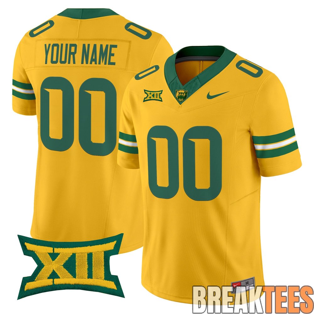 Baylor Bears 2026 Custom Football Jersey Baylor Bears 2026 Custom Football Jersey