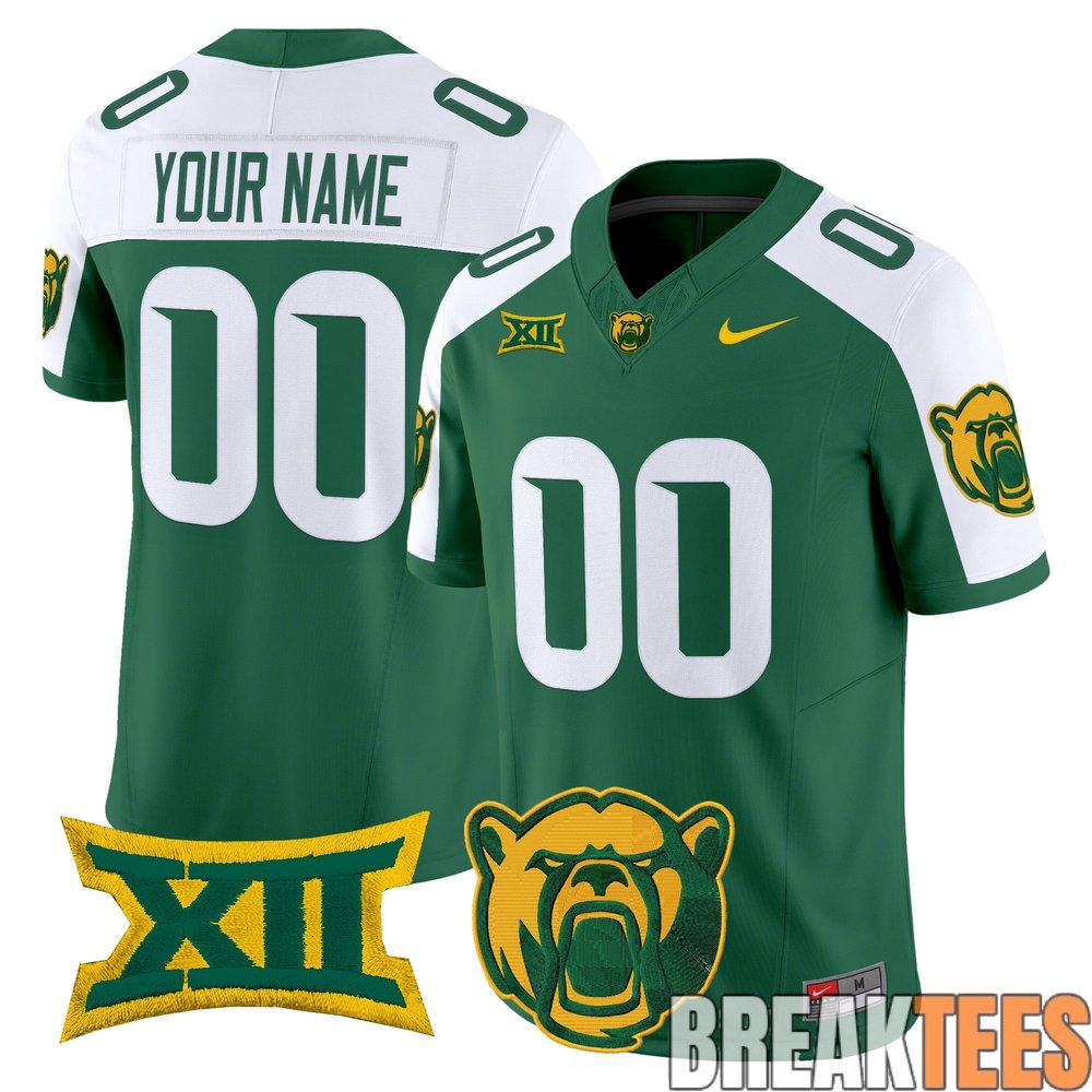 Baylor Bears 2026 Custom Football Jersey Baylor Bears 2026 Custom Football Jersey