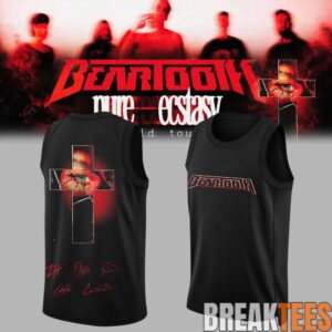 Beartooth “Pure Ecstasy World Tour” 2026 Basketball Jersey 2 Beartooth “Pure Ecstasy World Tour” 2026 Basketball Jersey 2