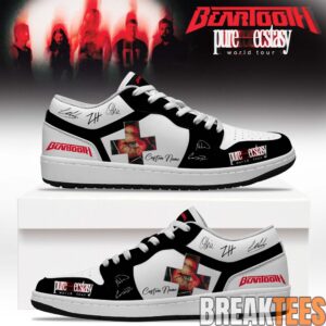Beartooth “Pure Ecstasy World Tour” 2026 Custom AJ1 Shoes