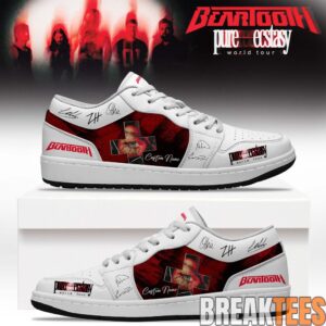 Beartooth “Pure Ecstasy World Tour” 2026 Custom AJ1 Shoes 1 Beartooth “Pure Ecstasy World Tour” 2026 Custom AJ1 Shoes 1