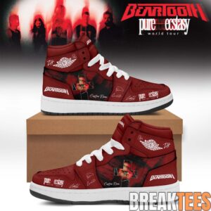 Beartooth “Pure Ecstasy World Tour” 2026 Custom Air Jordan 1 Shoes