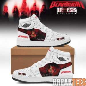 Beartooth “Pure Ecstasy World Tour” 2026 Custom Air Jordan 1 Shoes 1