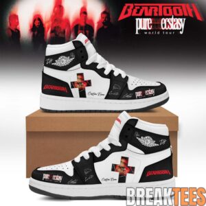 Beartooth “Pure Ecstasy World Tour” 2026 Custom Air Jordan 1 Shoes 2