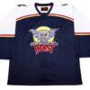 Billings Bighorns Red Vintage Hockey Jersey