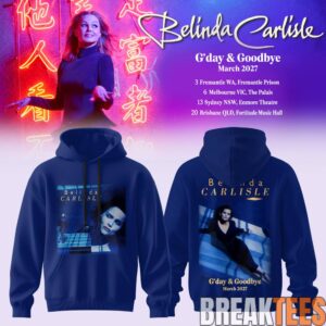 Belinda Carlisle G’day & Goodbye Tour Hoodie