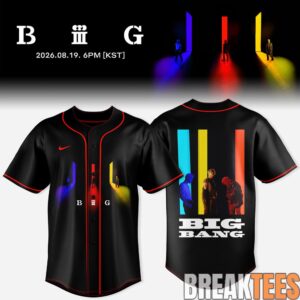 BigBang BiiiG 20th Anniversary Baseball Jersey