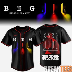 BigBang BiiiG 20th Anniversary Baseball Jersey 2