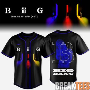 BigBang BiiiG 20th Anniversary Baseball Jersey 3