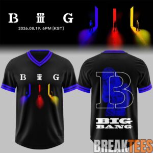 BigBang BiiiG 20th Anniversary Football Jersey
